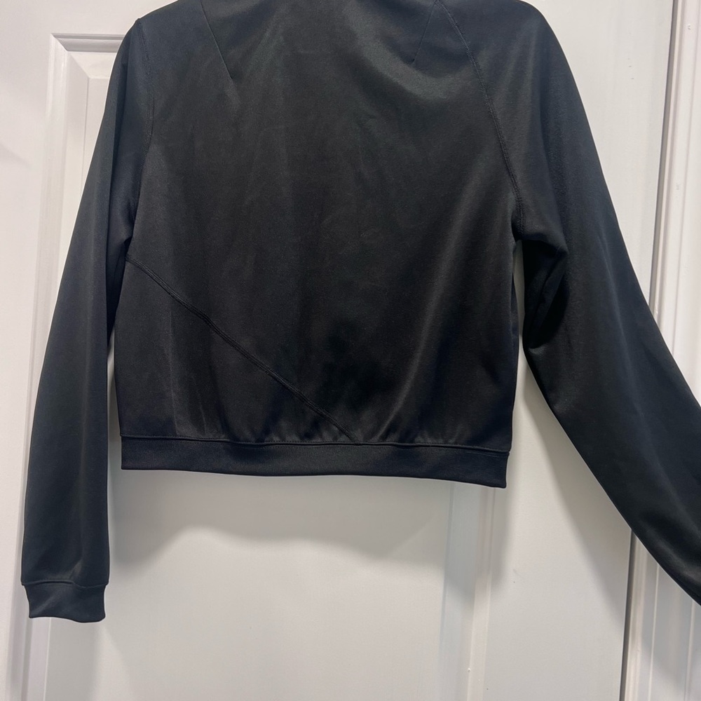 Nike Asymmetrical Zipper Cropped Track Jacket Women's XS - Picture 2 of 4